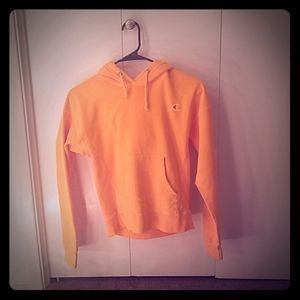 yellow champion sweater